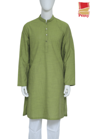 Green Smoke Kurta Pyjama - Image 2