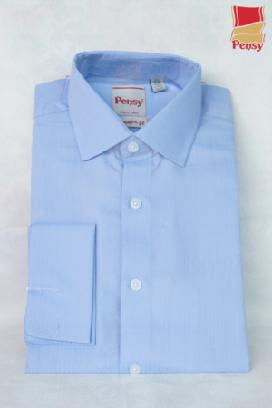 Polo Blue Double Cuff Business Shirt - Image 2