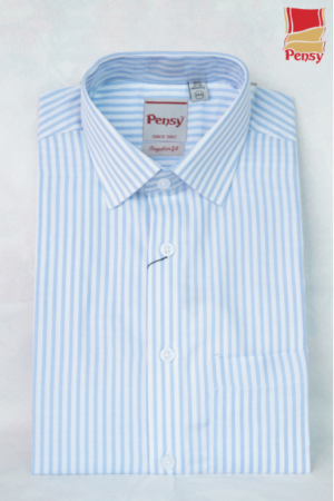 Nepal Blue Business Shirt - Image 2
