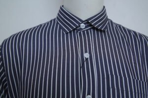 Waikawa Gray Lined Dress Shirt - Image 2