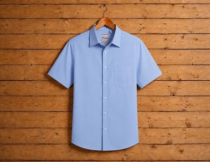 Periwinkle Gray Business Shirt