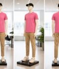 Short Sleeve Deep Blush T-Shirt Picture from 3 Dimensions