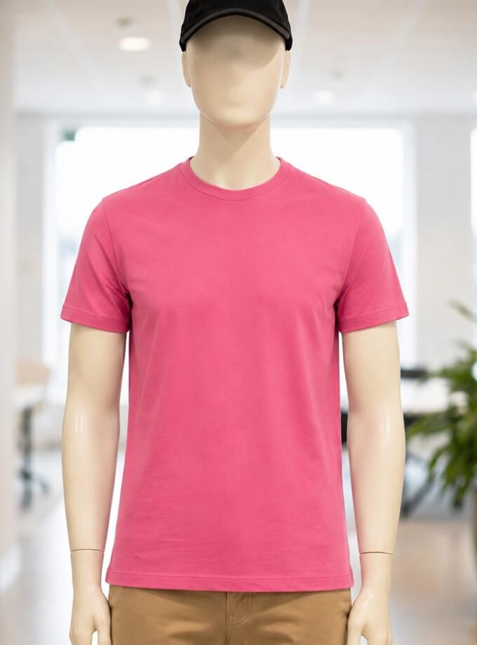 Short Sleeve Deep Blush T-Shirt