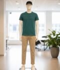 Short Sleeve Spectra Green T-Shirt Picture From Front