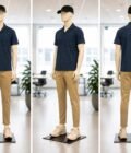 Cloud Burst Blue Casual Shirt Picture from 3 Dimensions