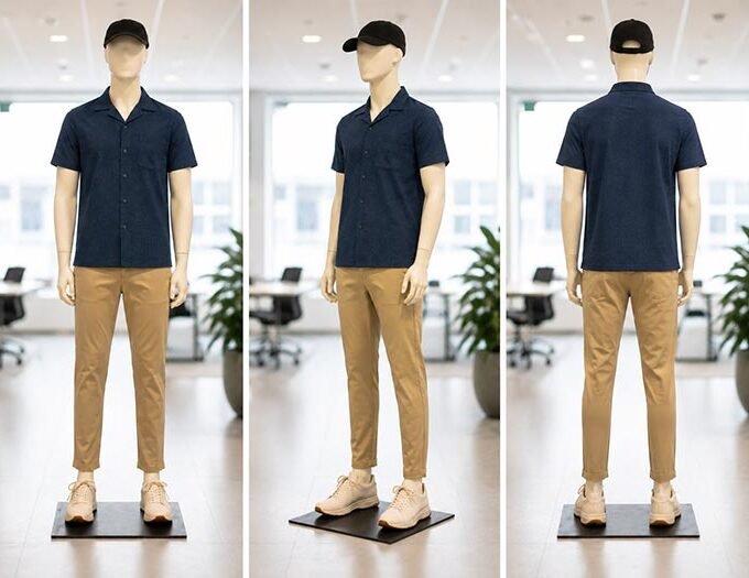 Cloud Burst Blue Casual Shirt