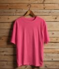 Short Sleeve Deep Blush T-Shirt Picture on Hanger