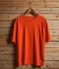 Short Sleeve Mojo Orange T-Shirt Picture on Hanger