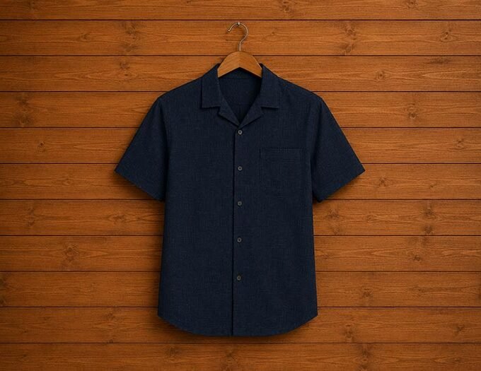 Cloud Burst Blue Casual Shirt