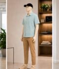 Slate Gray Business Shirt Picture from 3 Dimensions