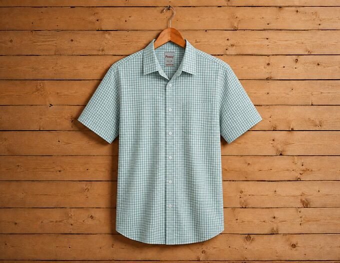 Slate Gray Business Shirt