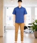 Waikawa Gray Business Shirt Picture from front
