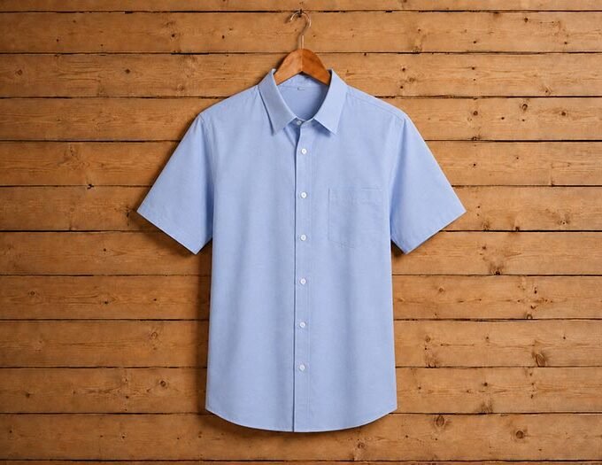 Periwinkle Gray Business Shirt