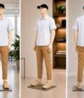 Casper White Lined Business Shirt Picture From 3 Dimensions