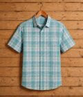Chathams Blue Business Shirt Picture on Hanger