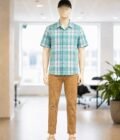 Chathams Blue Business Shirt Picture from Front