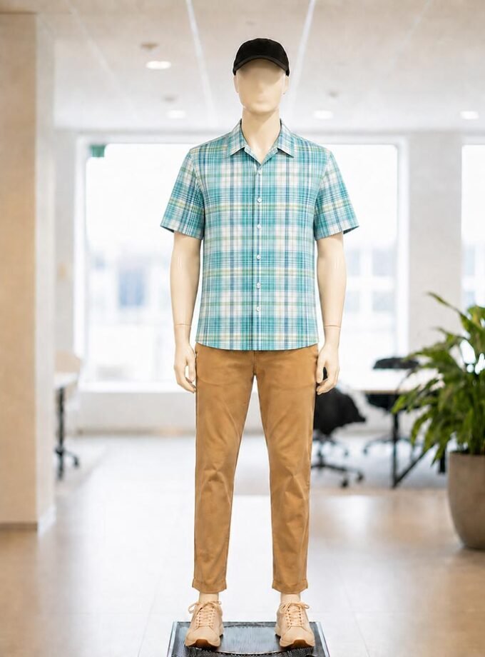 Chathams Blue Business Shirt Picture from Front