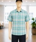 Chathams Blue Business Shirt Closeup Picture