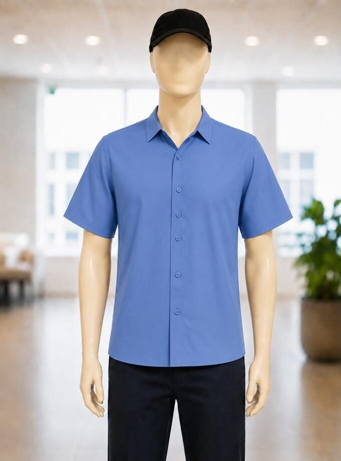 Kashmir Blue Business Shirt