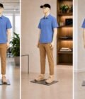 Kashmir Blue Business Shirt Picture From 3 Dimensions