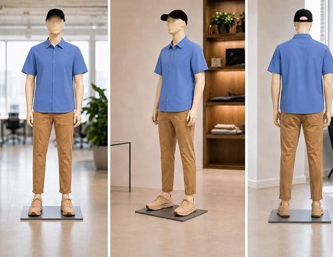 Kashmir Blue Business Shirt