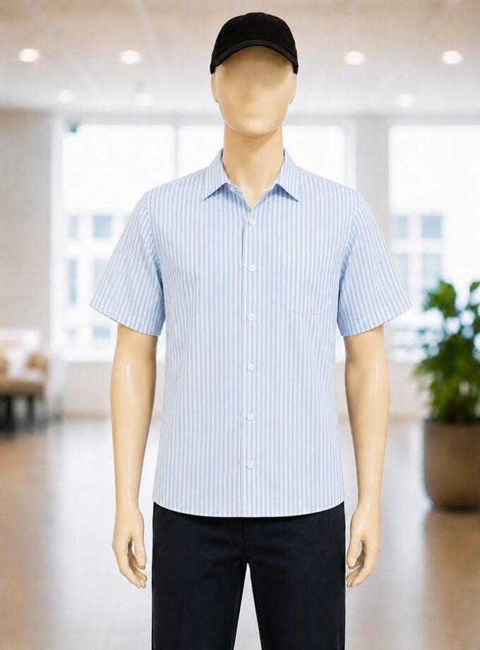 Nepal Blue Business Shirt