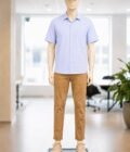 Whisper Pink Business Shirt Picture From Front