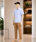 Whisper Pink Business Shirt Picture From 3 Dimensions