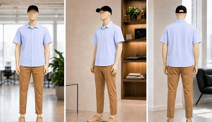Whisper Pink Business Shirt