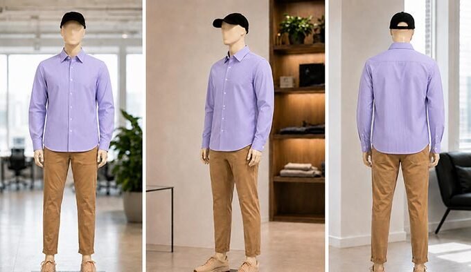 Wild Blue Yonder Business Shirt