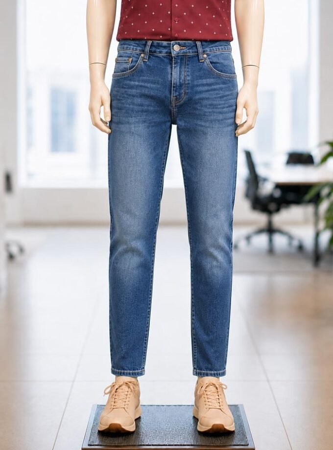 River Blue Faded Jeans