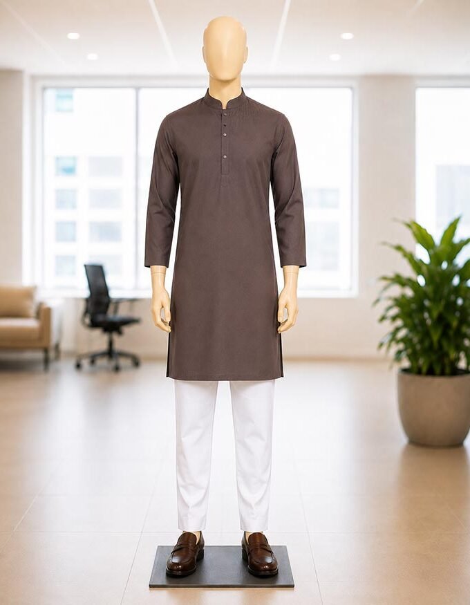 Emperor Brown Kurta Pyjama