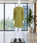 Sycamore Green Kurta Pyjama Picture From Front
