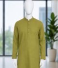 Sycamore Green Kurta Pyjama Closeup Picture