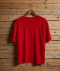 Short Sleeve Mexican Red T-Shirt Picture On Hanger