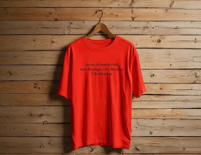 Short Sleeve Punch Red T-Shirt