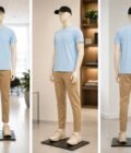 Short Sleeve Regent St Blue T-Shirt Picture From 3 Dimensions