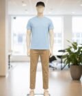 Short Sleeve Regent St Blue T-Shirt Picture From Front