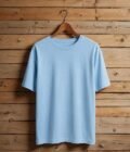 Short Sleeve Regent St Blue T-Shirt Picture on Hanger