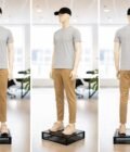 Short Sleeve Silver Sand T-Shirt Picture From 3 Dimensions