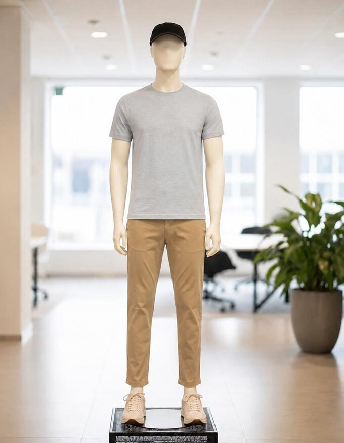 Short Sleeve Silver Sand T-Shirt