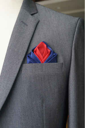 Mexican Red Pocket Square