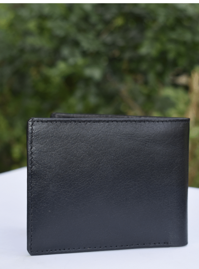 Black Leather Wallet