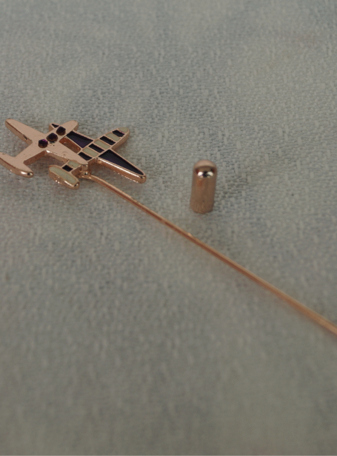 Plane Fashion Lapel Pin