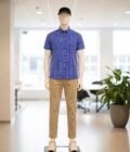 Chathams Blue Check Shirt Picture from front