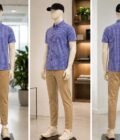 Chathams Blue Check Shirt Picture from 3 Dimensions