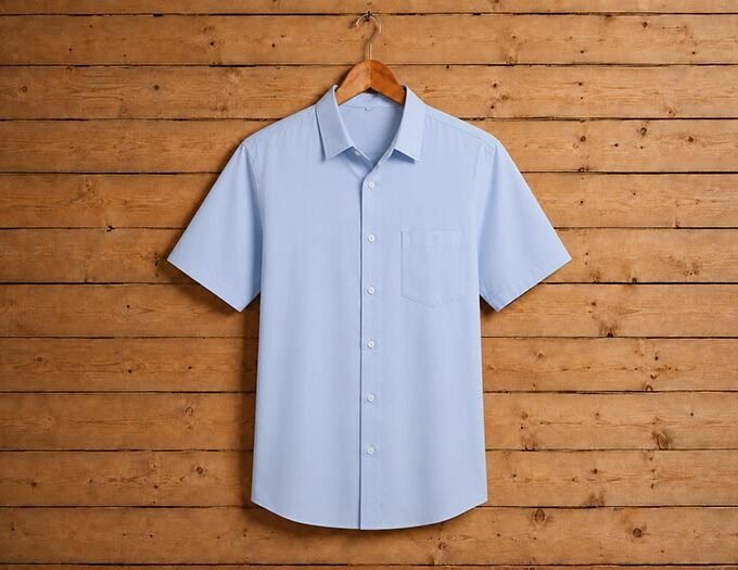Polo Blue Business Shirt