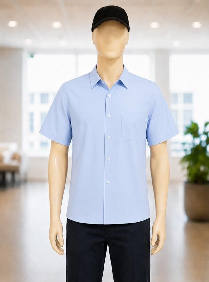 Polo Blue Business Shirt