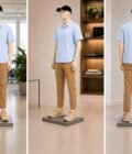 Polo Blue Business Shirt Picture From 3 Dimensions