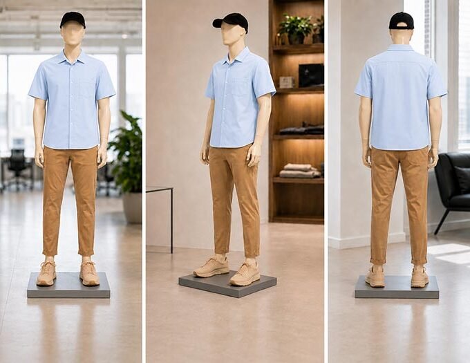 Polo Blue Business Shirt